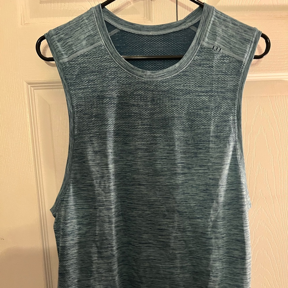 Lululemon blue tank top